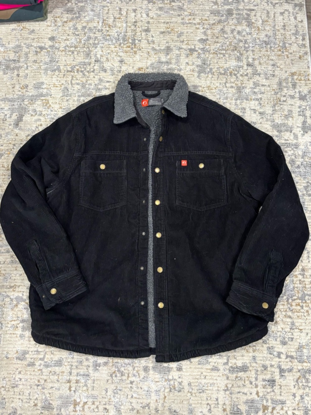 The American Outdoorsman Fleece Lined Corduroy Jacket